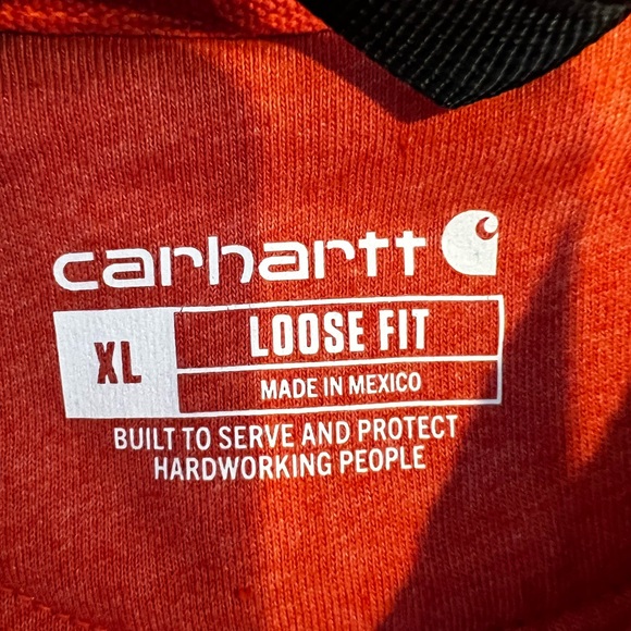 Orange Carhartt XL loose fit - Picture 2 of 2